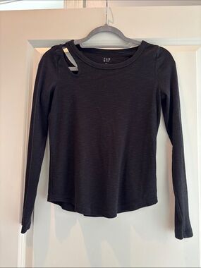 Gap ribbed cutout top